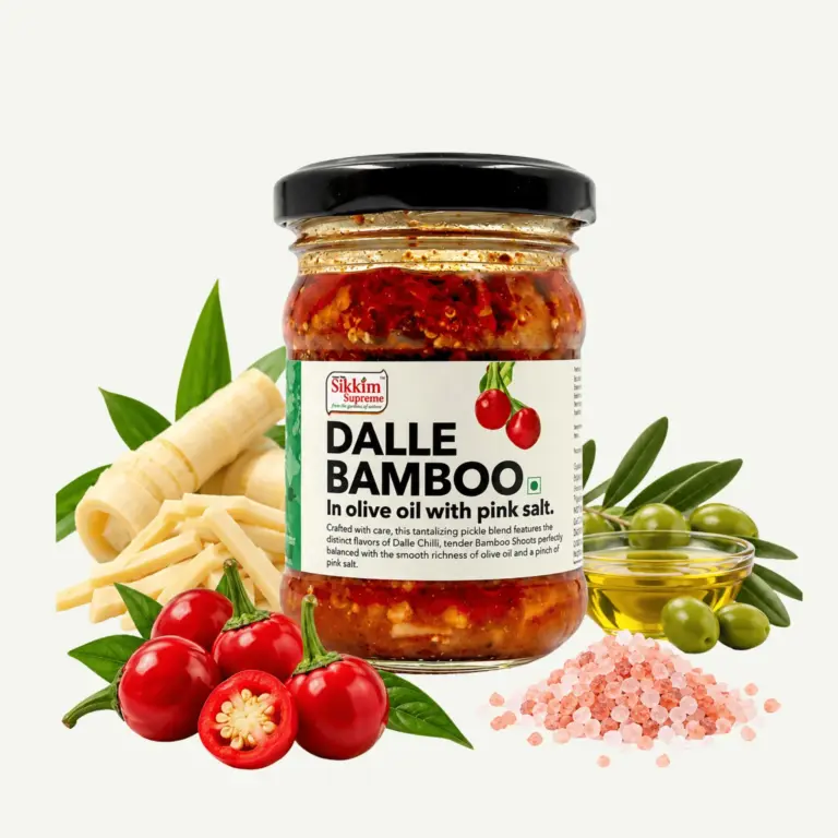 Dalle Bamboo in Olive Oil with Pink Salt